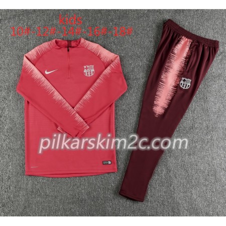 FC Barcelona Dziecięca Komplet Bluzy Treningowe Różowy 2018-2019